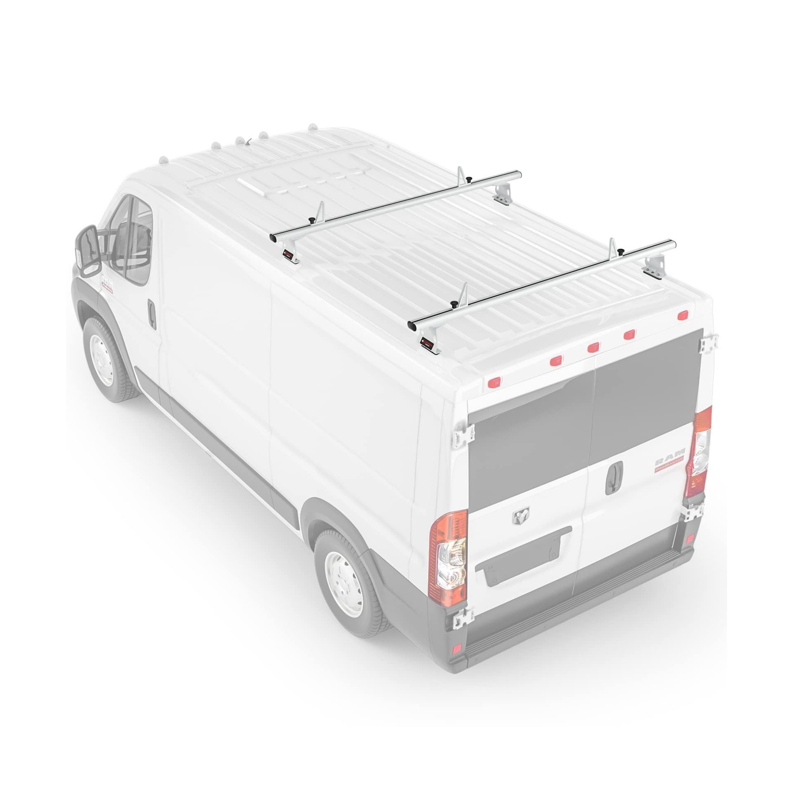 AA Racks Model AX302 Aluminum Van Ladder Roof Rack System Fits for 2013-On RA...