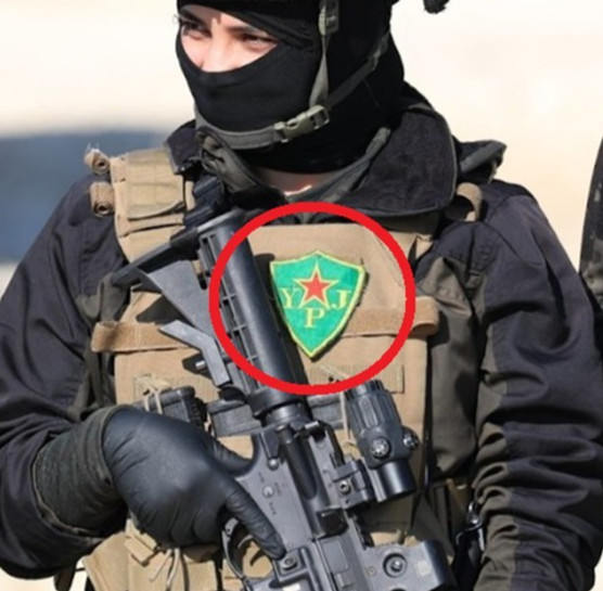 Anti-Isis Syria-Iraq Kurdish Freedom Fighter PESHMERGA پێشمەرگە vêlkrö YPJ PATCH