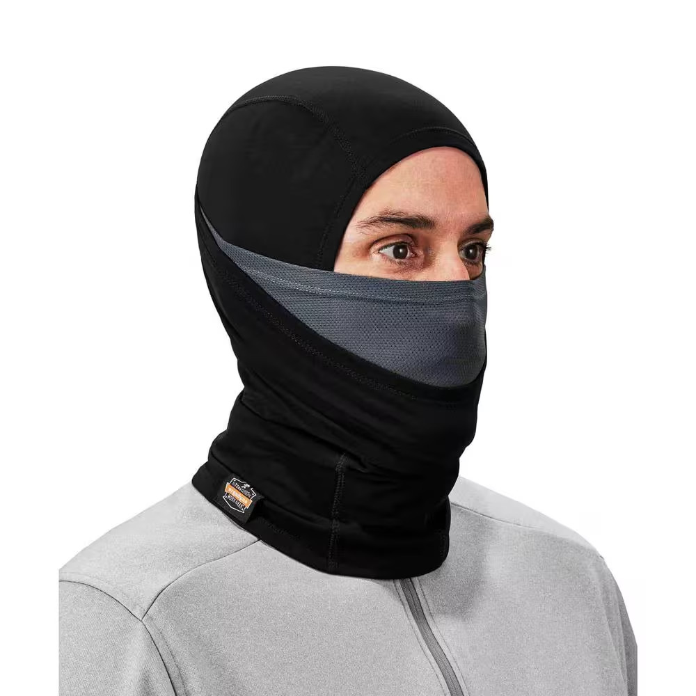 N-Ferno 6844 Black Dual Layer Balaclava Face Mask