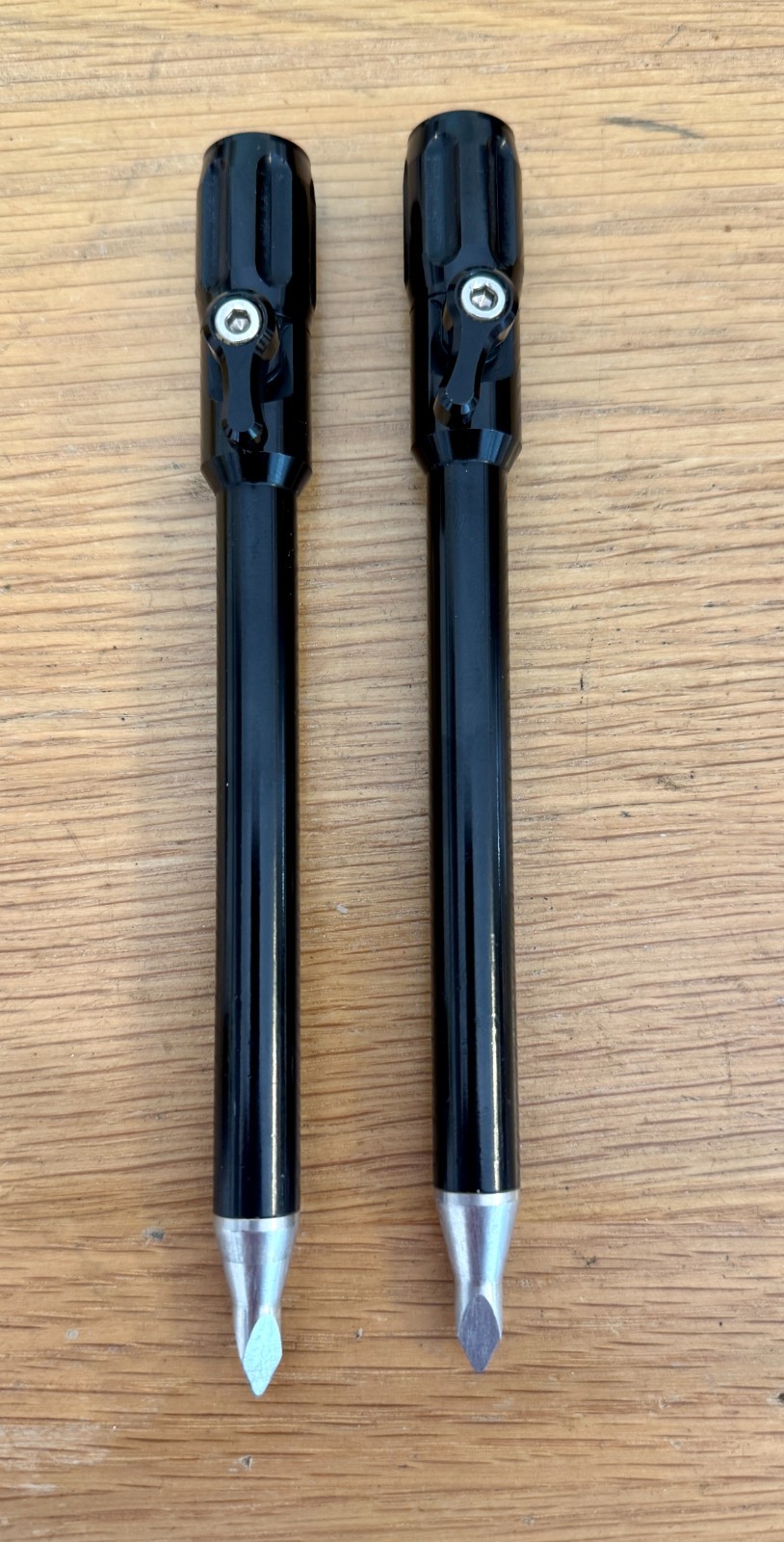 X2 JAG PROLITE BLACK 7" ADJUSTABLE BANK STICKS WITH LEVER LOCK
