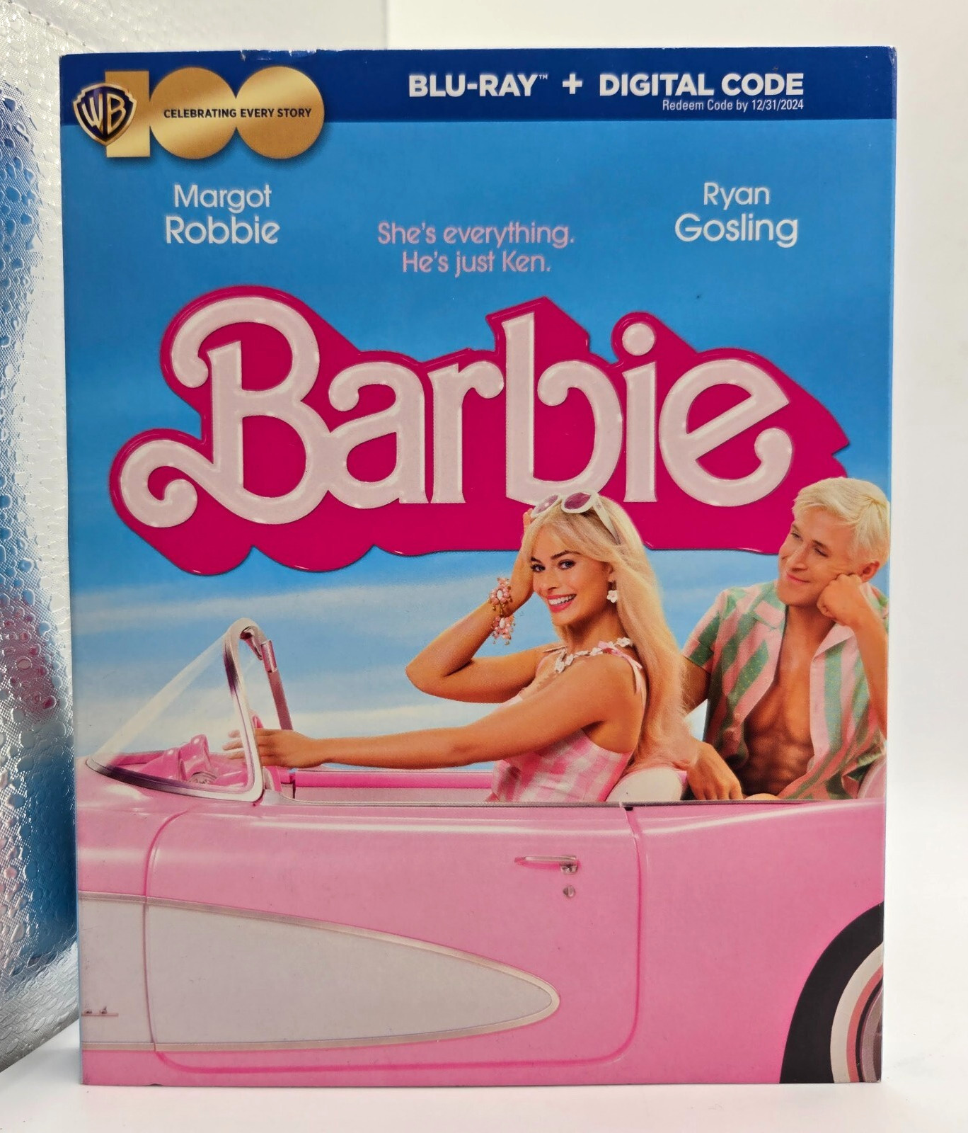 Barbie Blu-Ray w/ Slipcover - 2023 Margot Robbie Ryan Gosling New/Sealed Blu-Ray
