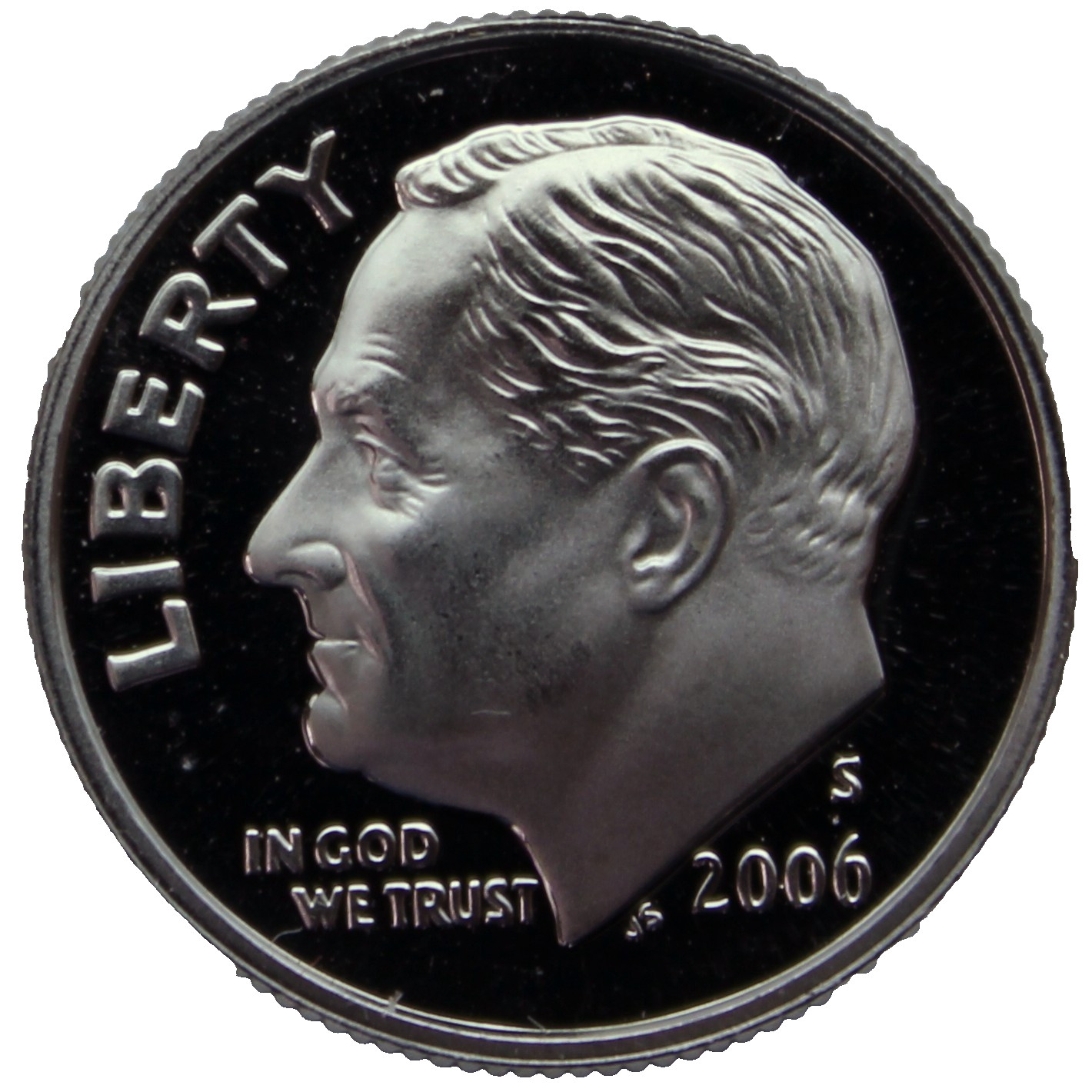 2006-S Proof Roosevelt Dime