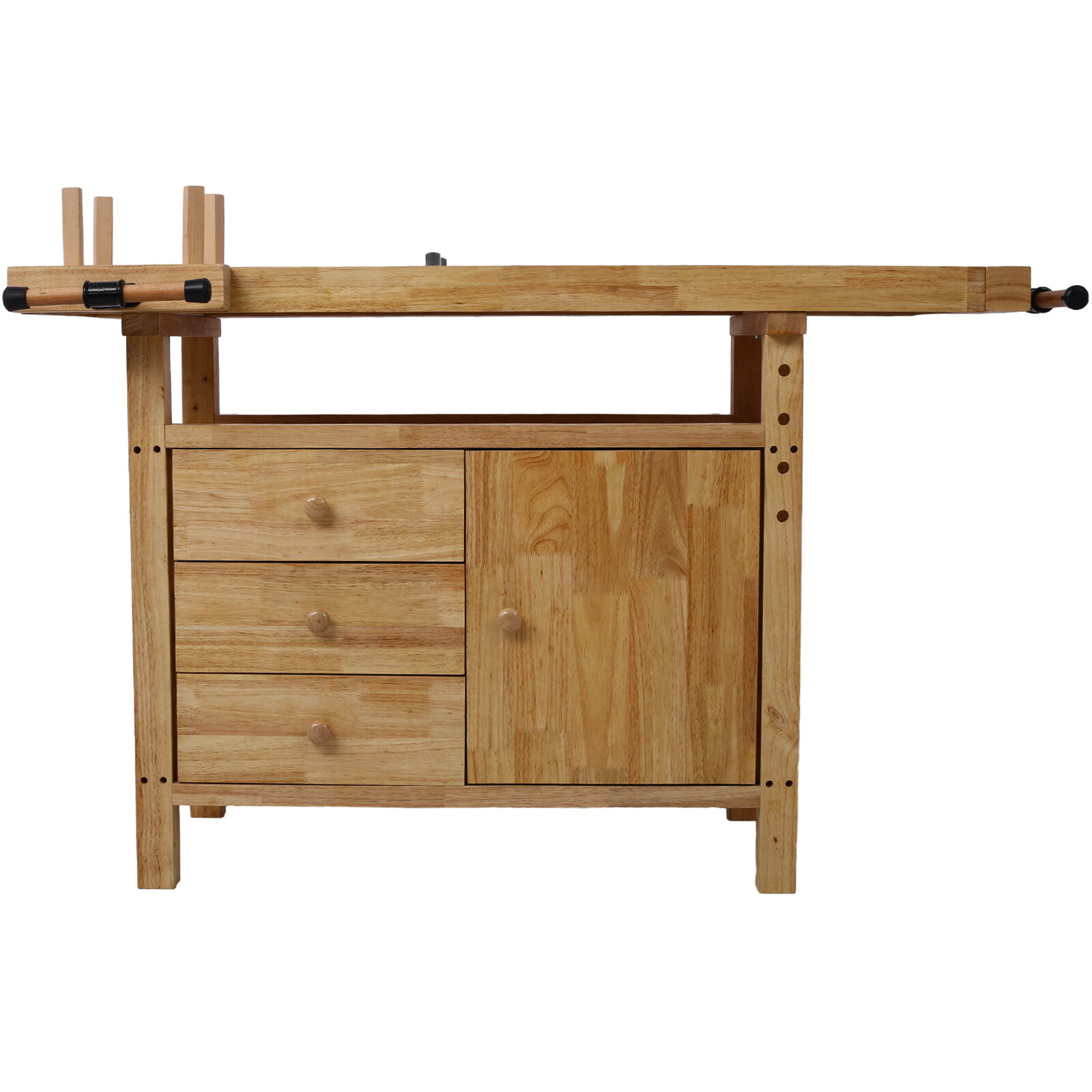 Wood Workbench for Garage Workshop & Home DIY Durable Quick and Easy Assembly