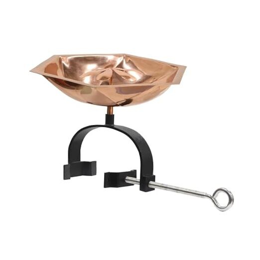 Bee Fountain & Birdbath- Over Rail Bracket
