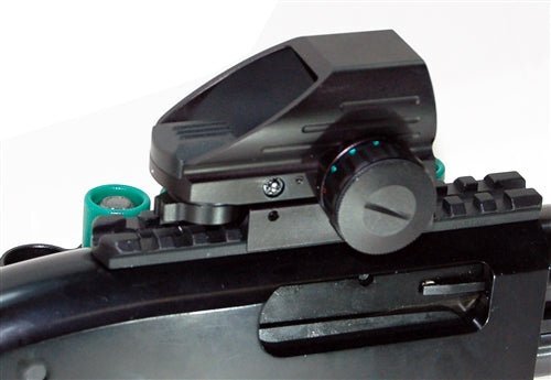 reflex sight with base for mossberg 535-12 gauge pump hunting home tactical gear