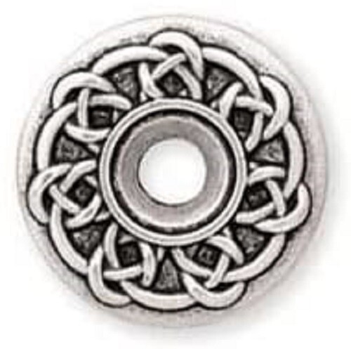 3/4" Celtic Bezel Concho - Tandy Leather #7786-07- New