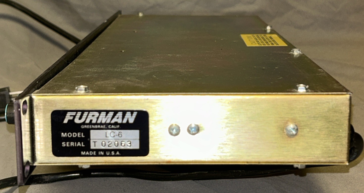Furman LC-6 Stereo Compressor Gate