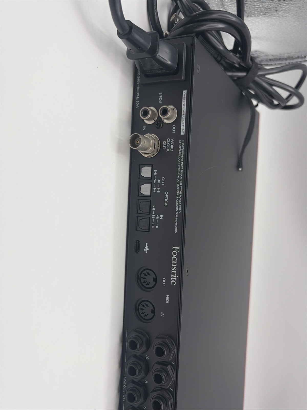 Focusrite Scarlett 18i20 3rd Gen USB Audio Interface Tested Working