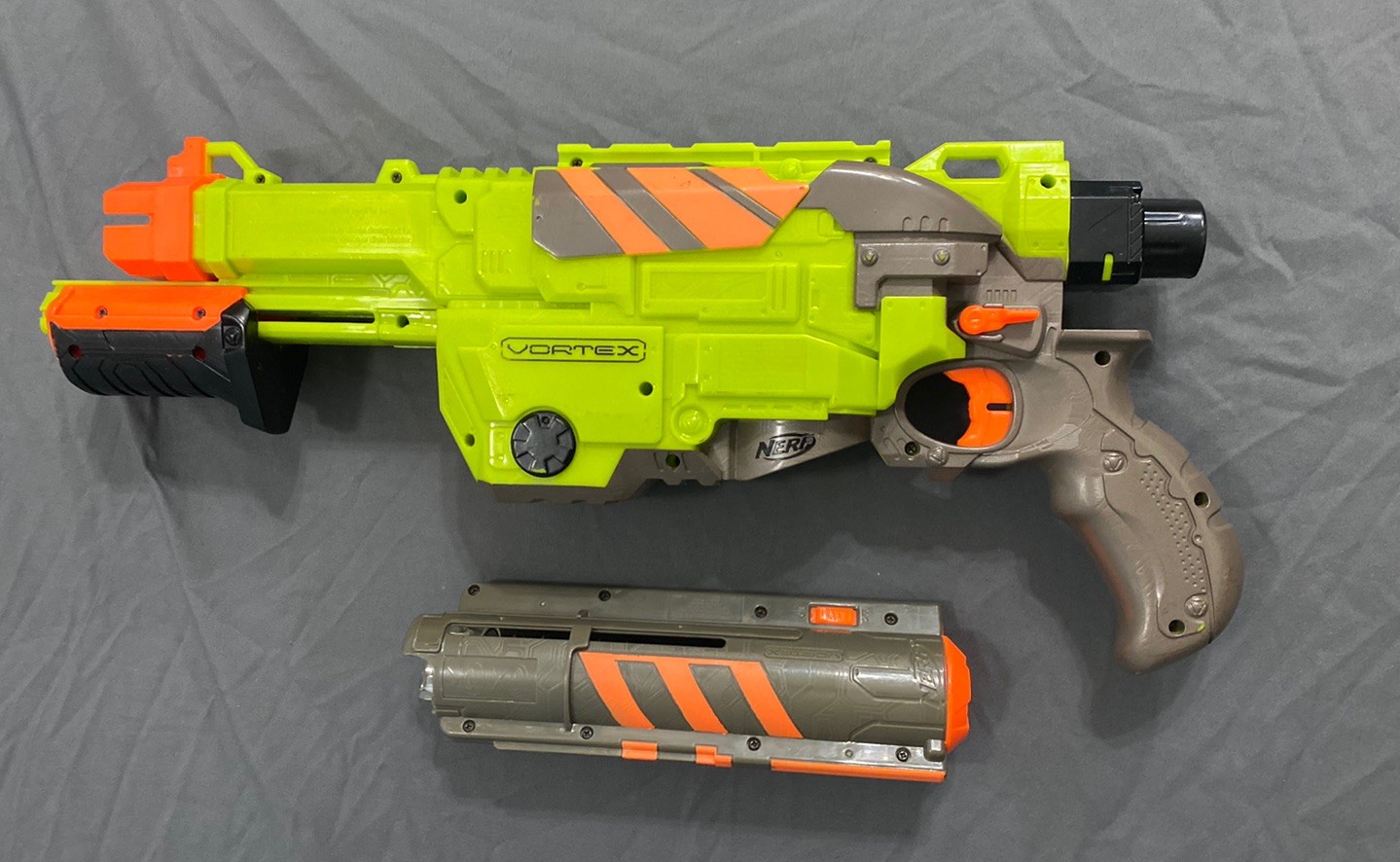 Nerf Vortex Lumitron Disc Blaster Untested And Nerf Disc Blaster Pistol