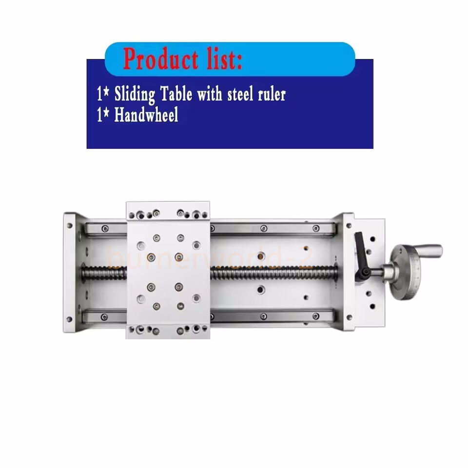 Heavy TH20 SUF1610-1000mm Stroke & 57 Motor Bracket Linear Rail Sliding Table
