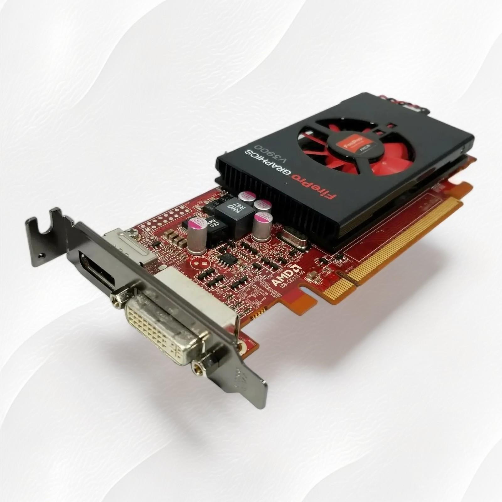 LOT OF 10 HP AMD FirePro V3900 1GB DDR3 DisplayPort DVI PCIe 16    677893-003