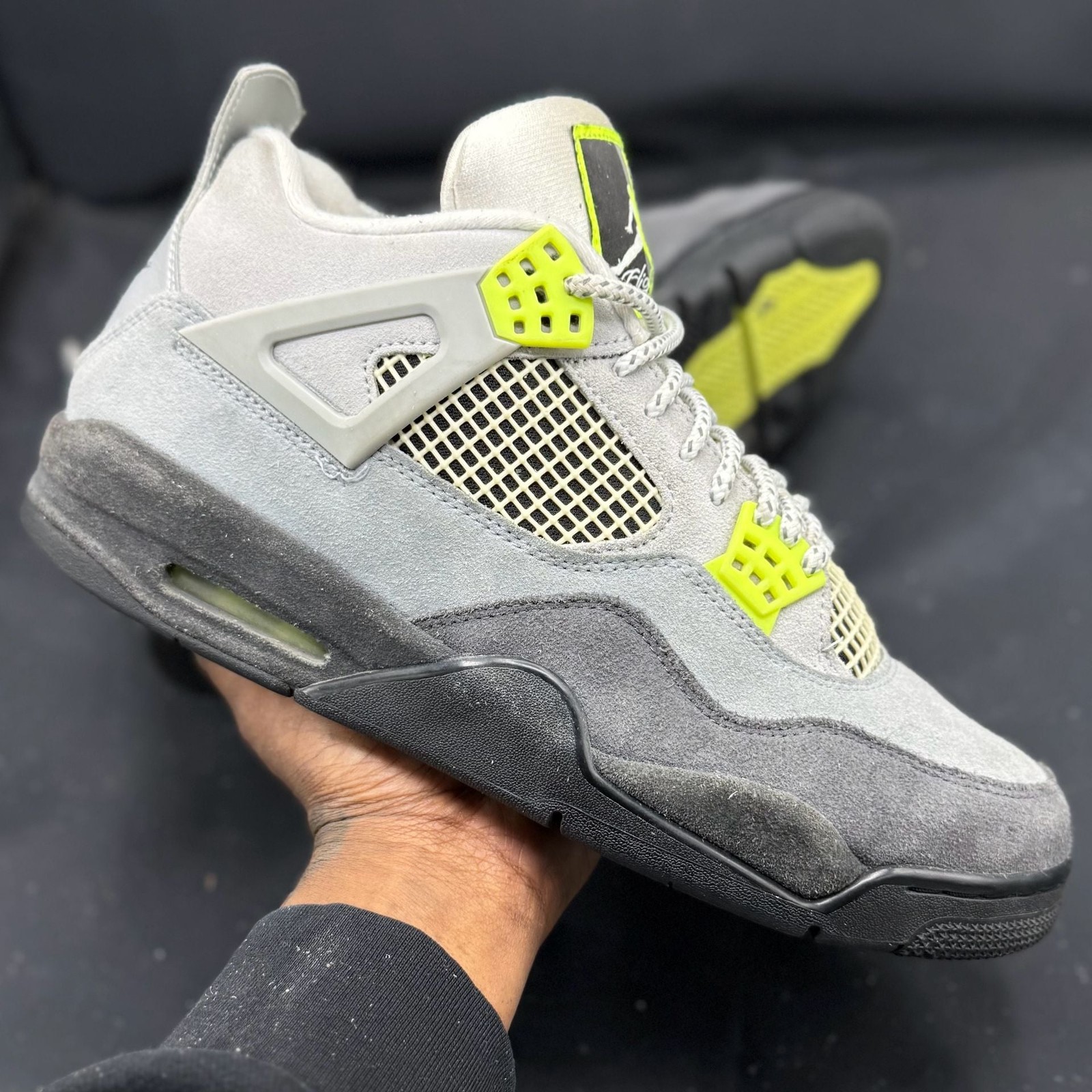 Nike Air Jordan 4 Retro SE ‘Neon 95’ 2020 Men’s Sz 11 (CT5342-007) Clean Used