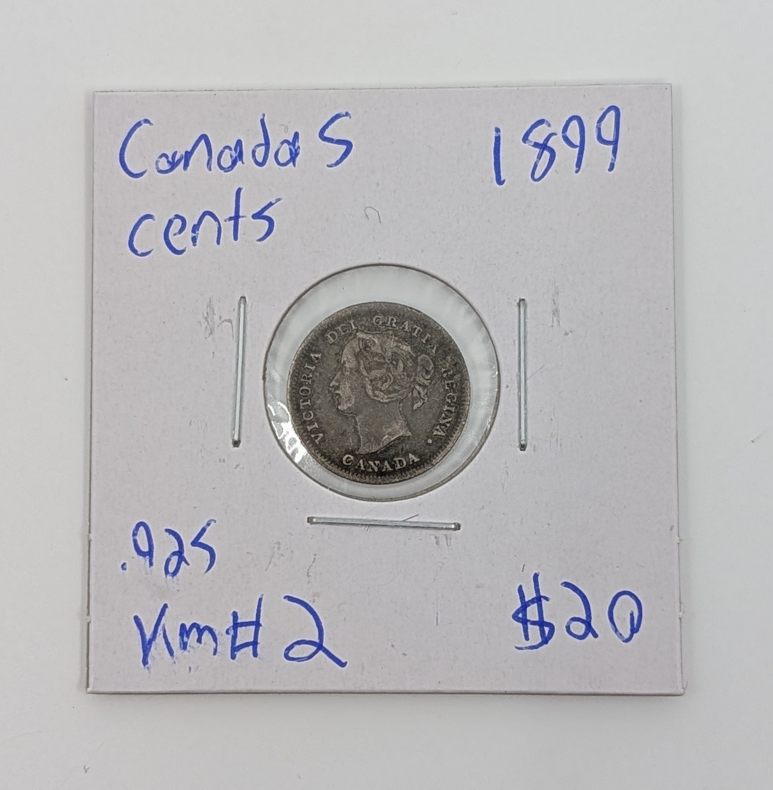 1899- Canada 5 Cents KM#2