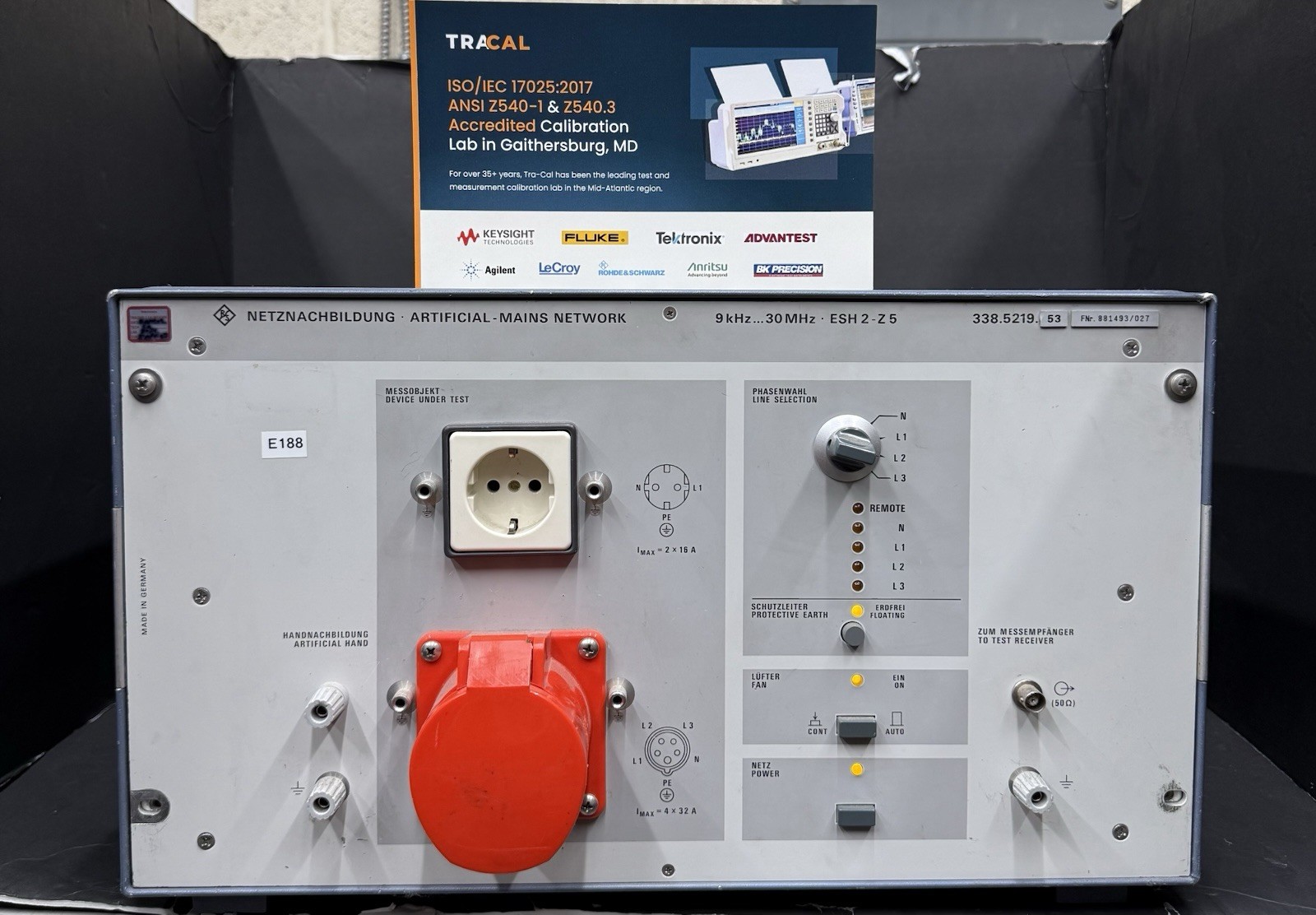 *GREAT DEAL* ESH2-Z5 Rohde & Schwarz Network Analyzer