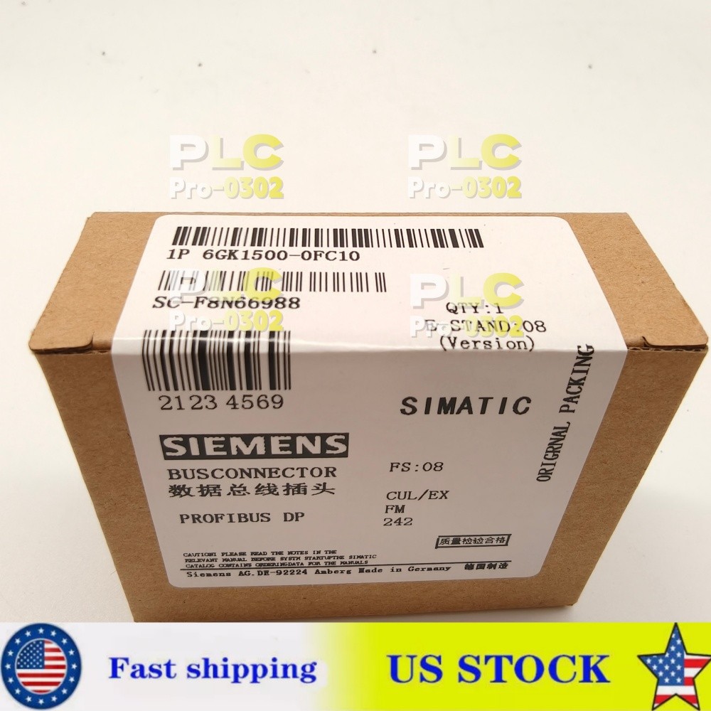 1PC New Siemens 6GK1500-0FC10 6GK15000FC10 Bus Connector  Fast shipping