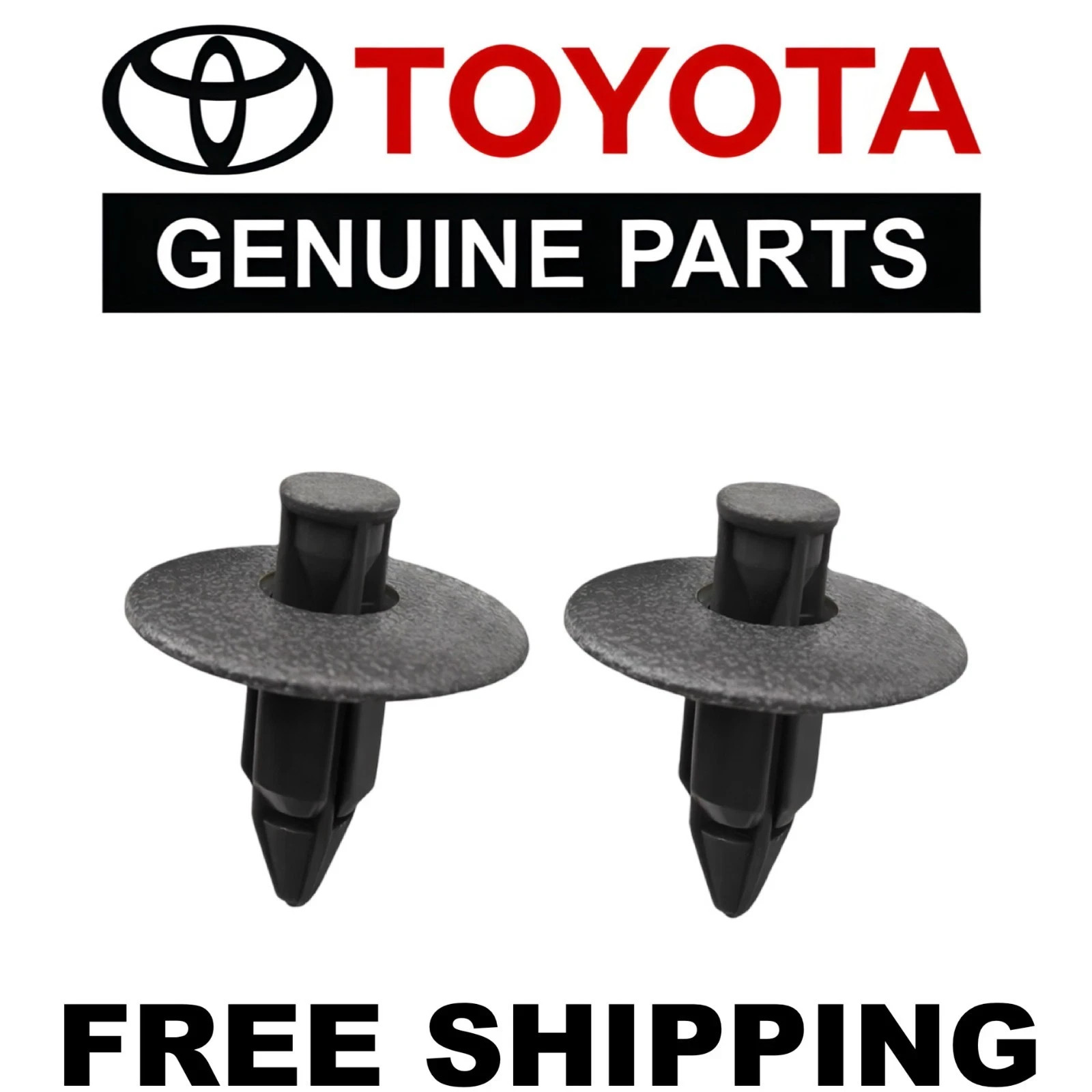 95- 98 TOYOTA TACOMA SET 2 INTERIOR DOOR PANEL TRIM BOARD CLIP BLUISHGRAY OEM