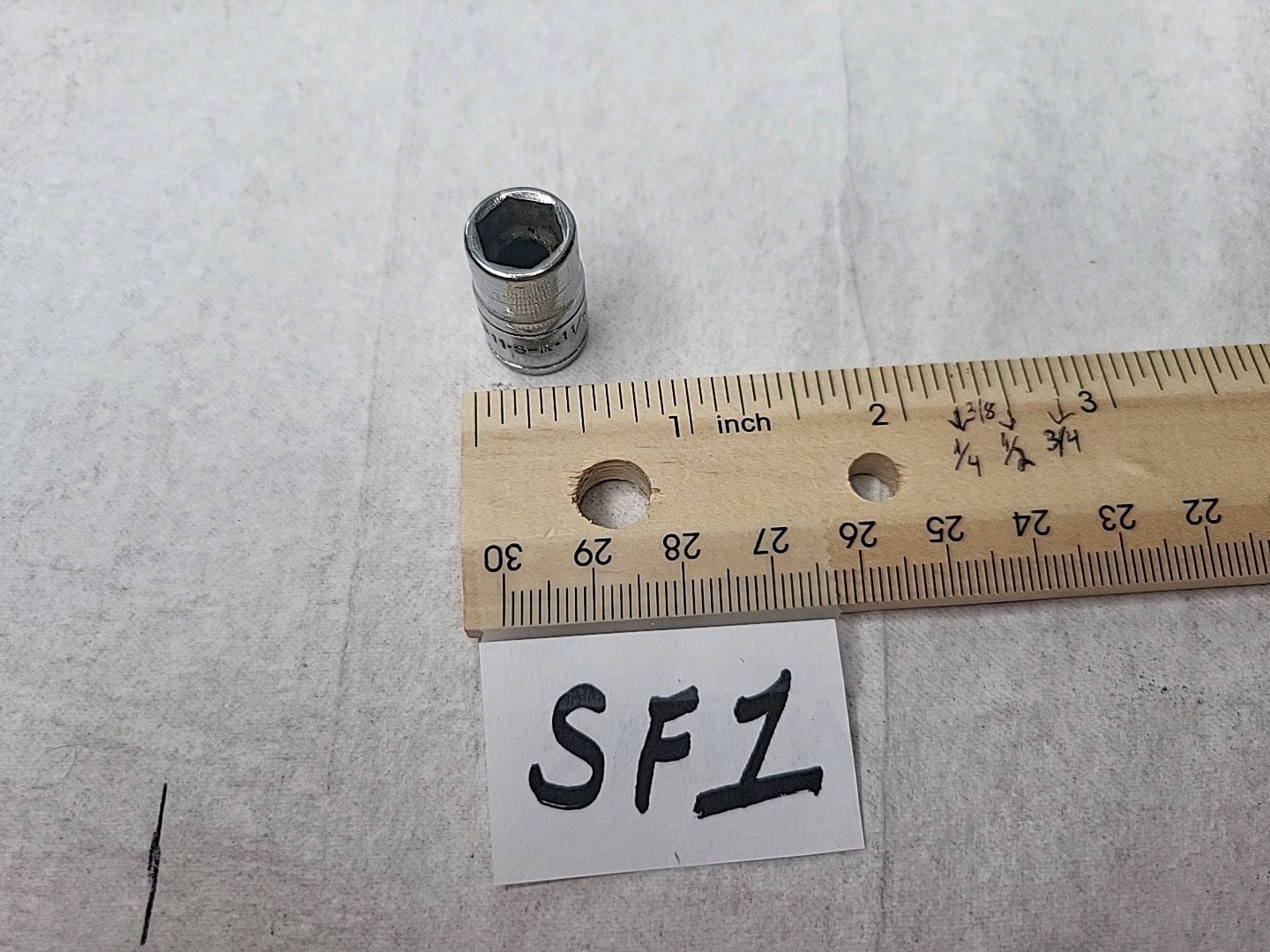 SK 40911 11/32" Socket 6 Point, USA