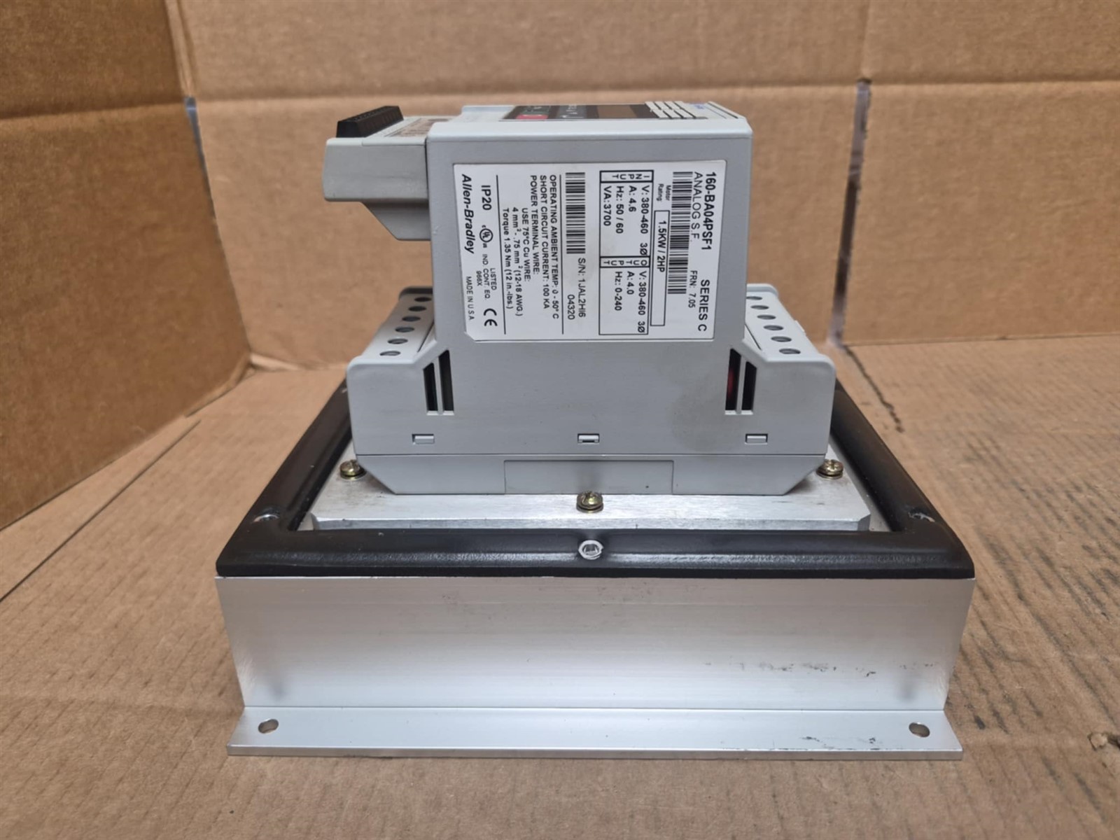 Allen Bradley 160 SSC Variable Speed Drive Cat. No. 160-BA04PSF1