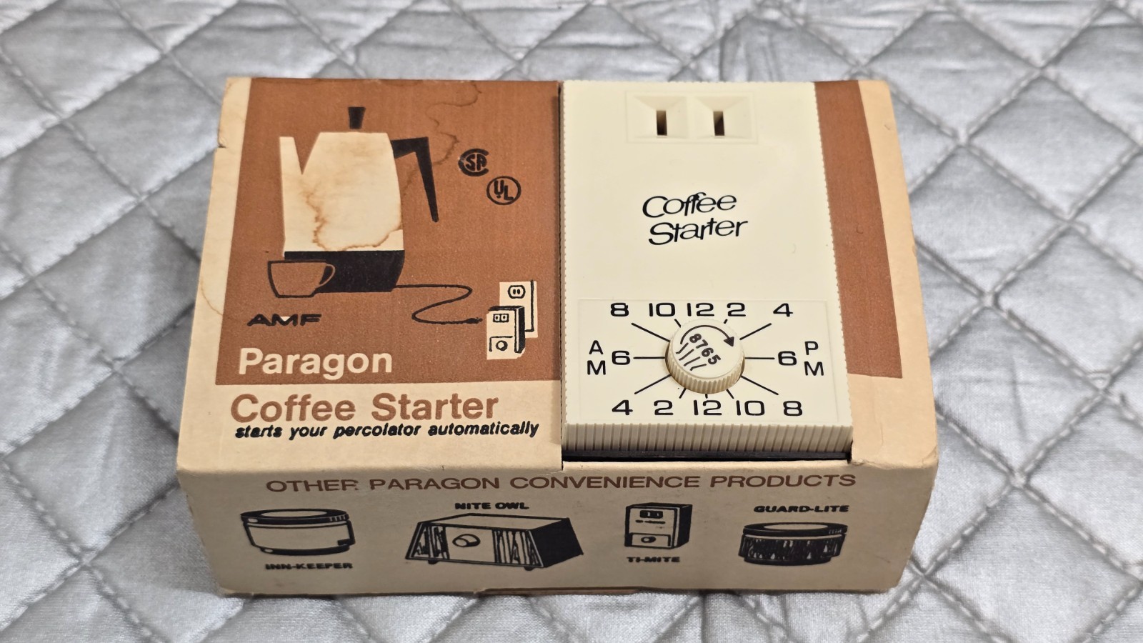 Vintage AMF Paragon Coffee Starter No. CST1-0 - NOS!