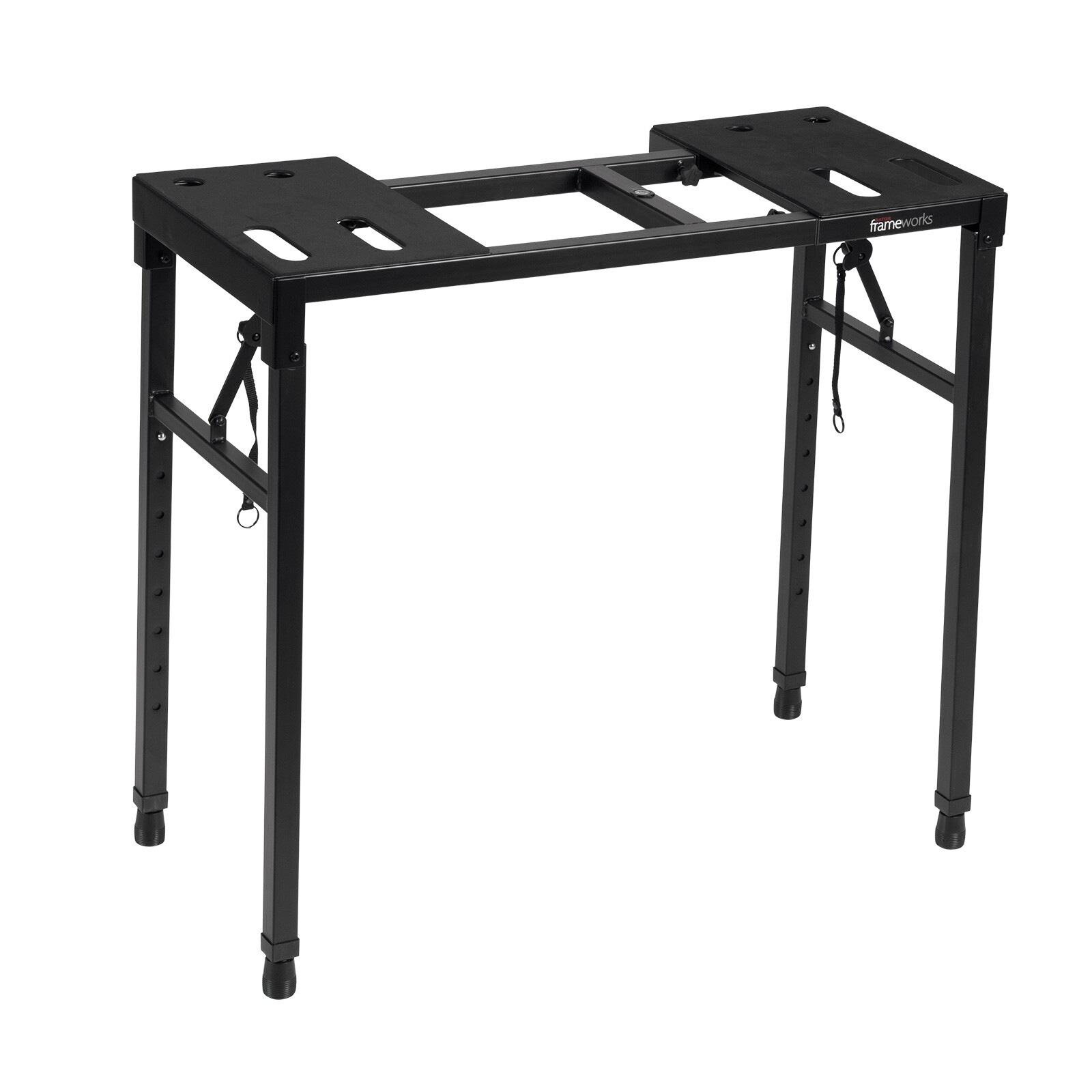 Gator Frameworks GFW-UTILITY-TBL Heavy-Duty Adjustable Keyboard Table Stand