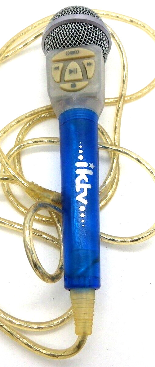 Vintage Wired Microphone for Karaoke Entertainment Station TAO IKTV Interactive