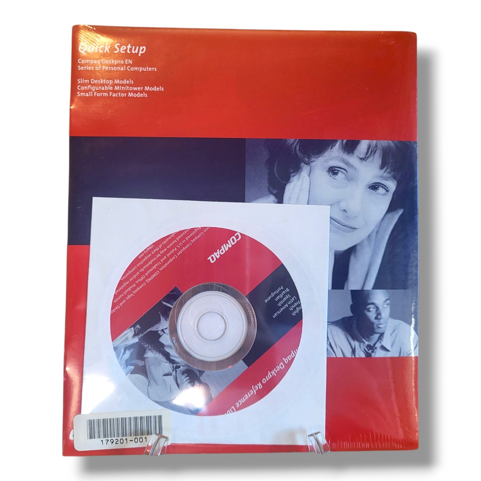 Factory Sealed Compaq Deskpro EN Series Quick Setup Reference Library CD NOS