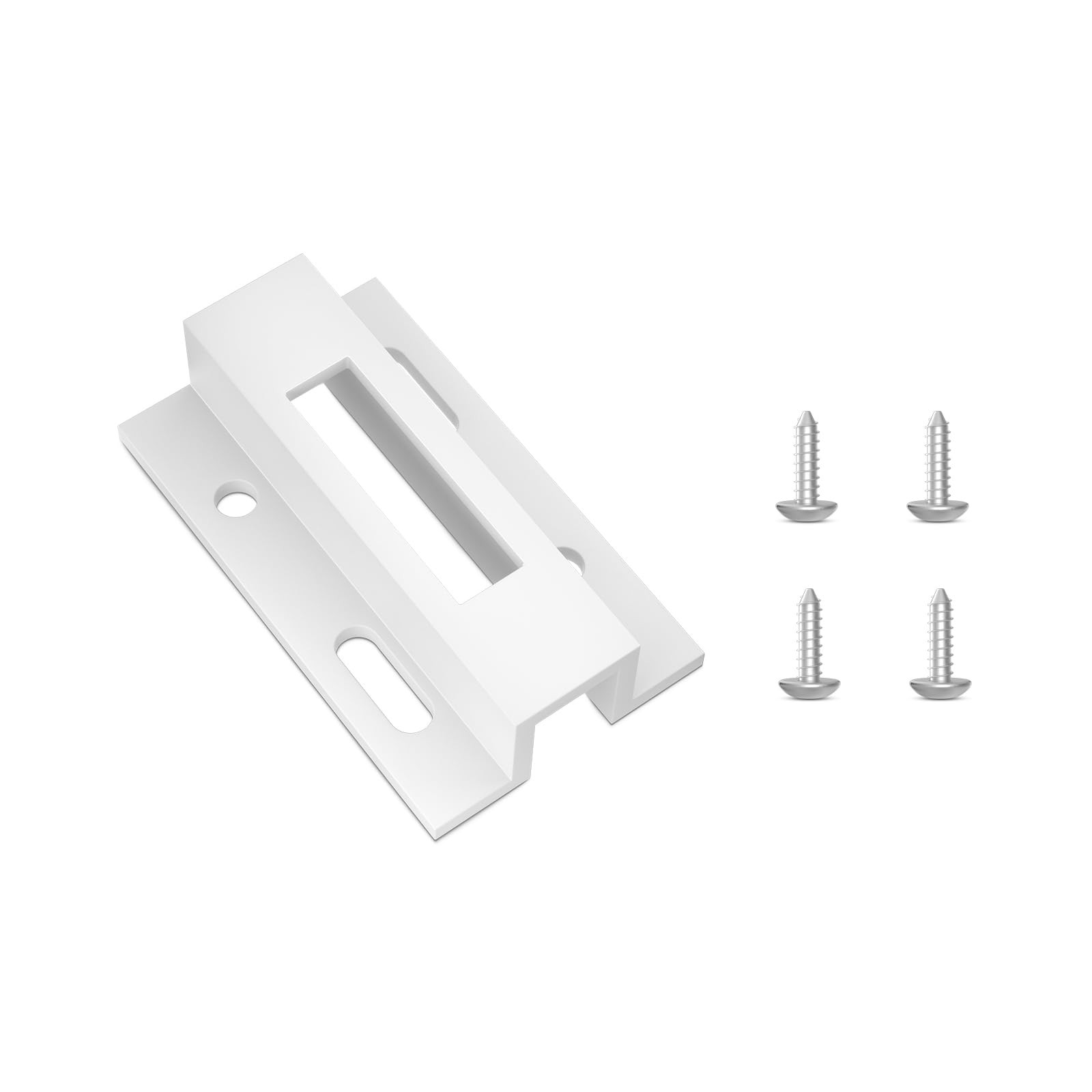 Patio Sliding Door Keeper／Hook Style Latch／E 2124 Latch Lock 1 Pack