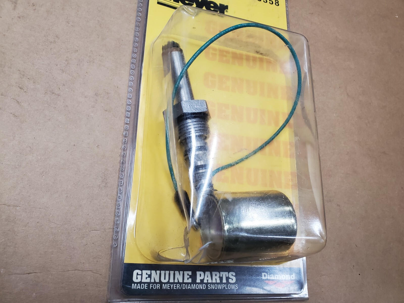 Genuine OEM Meyer C Soleniod Assembly Valve & Coil Green Wire 15358 E47 E57 E60