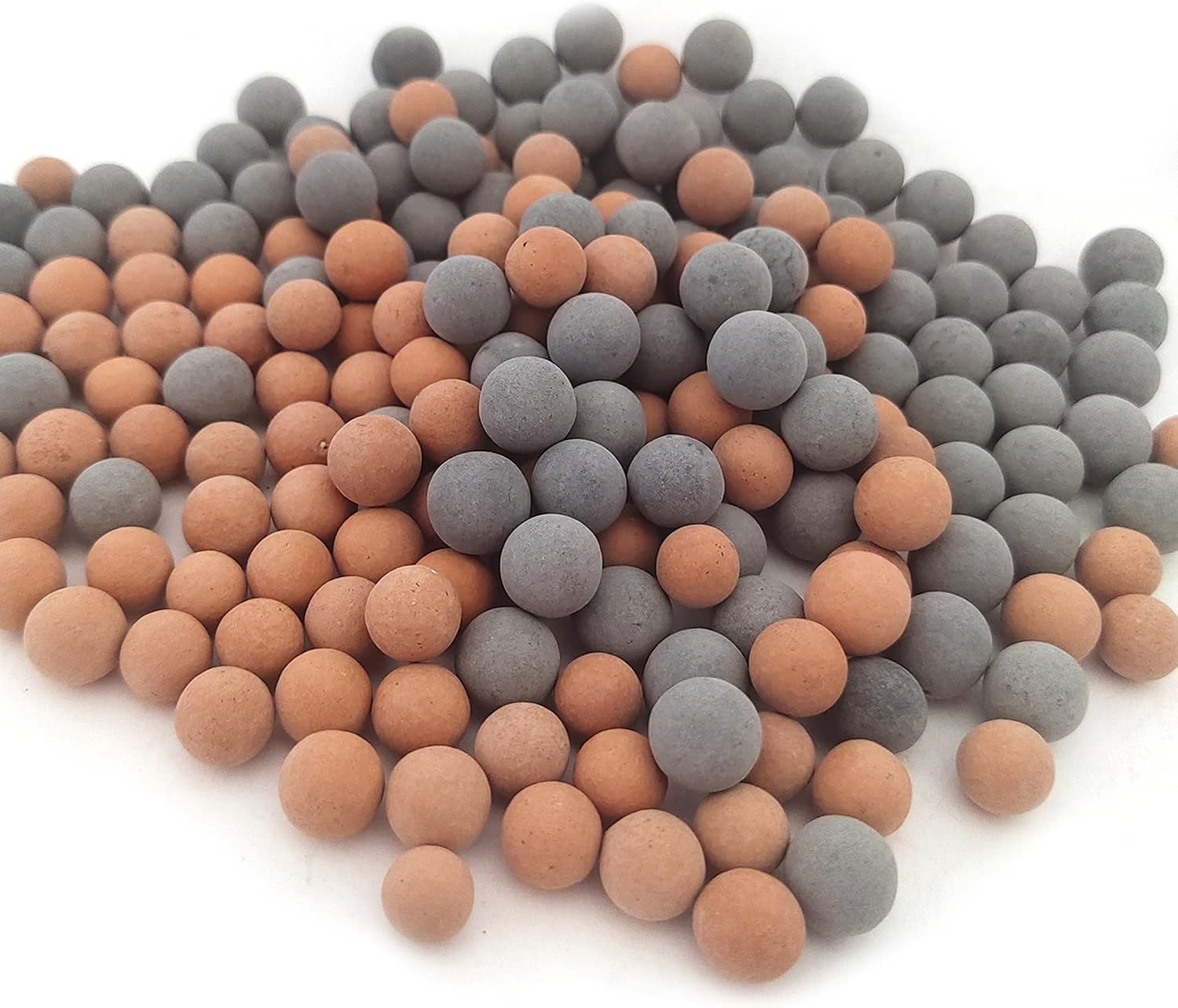 200 Pcs Ceramic Aquarium Decor Balls - Fish Tank Ornament for Betta Fish, Freshw