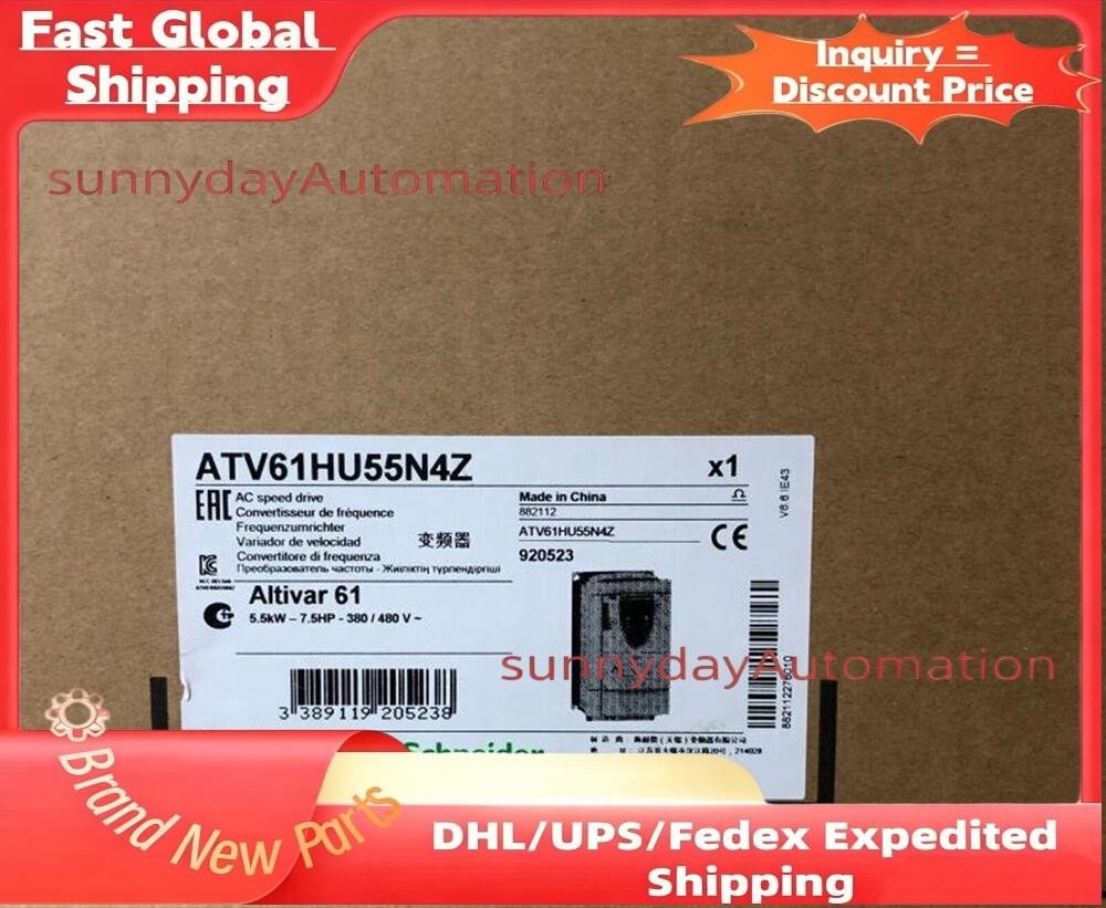 1 PCS NEW SCHNEIDER ATV61HD55N4Z Inverter