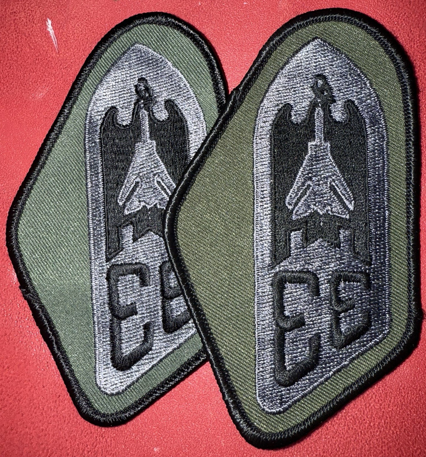 1980s - GWOT Era German Air Force Tactical Air Force Wing 33 Green Patch (WE)