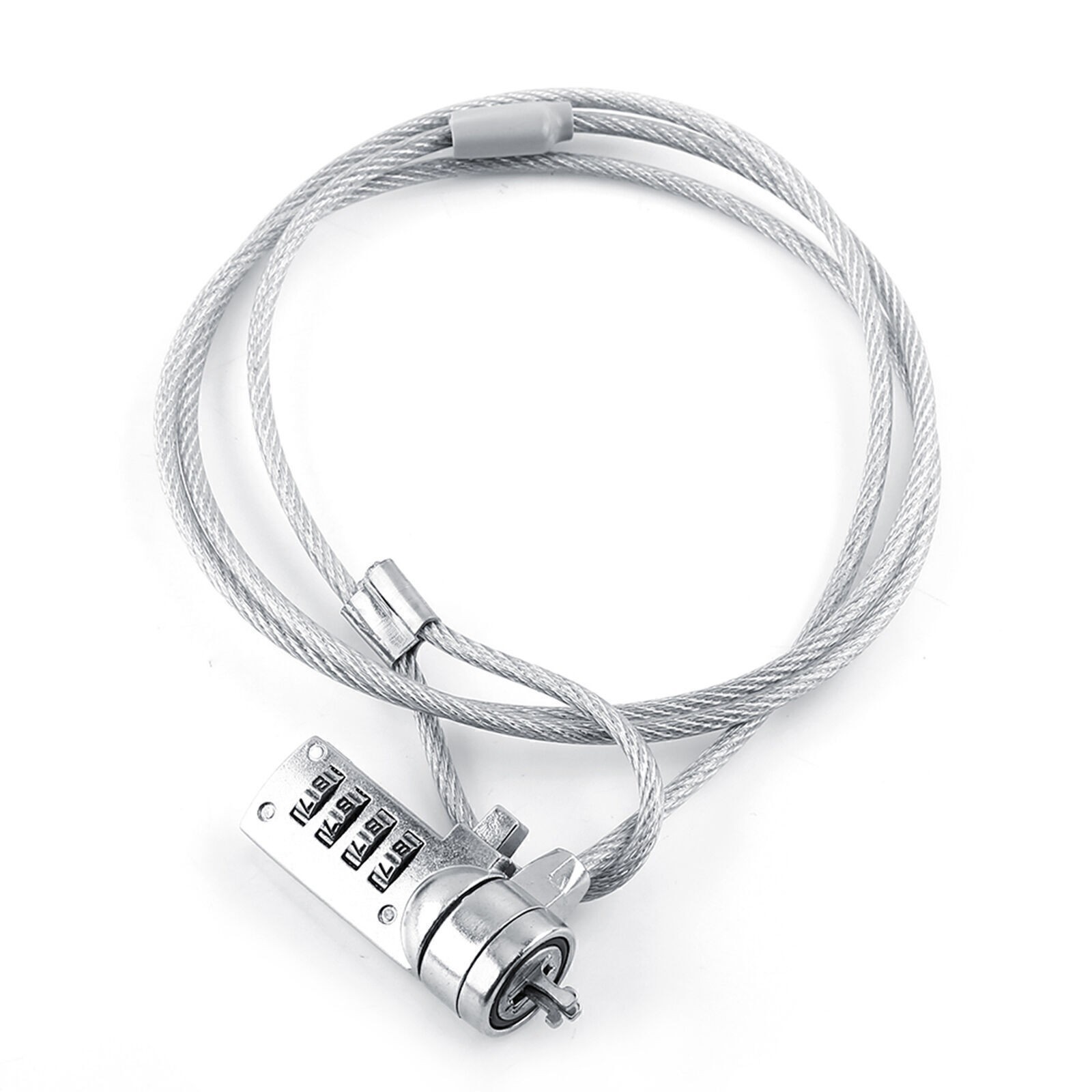 Laptop Combination Security Lock Cable Chain Theft Deterrent 4 Digit Password