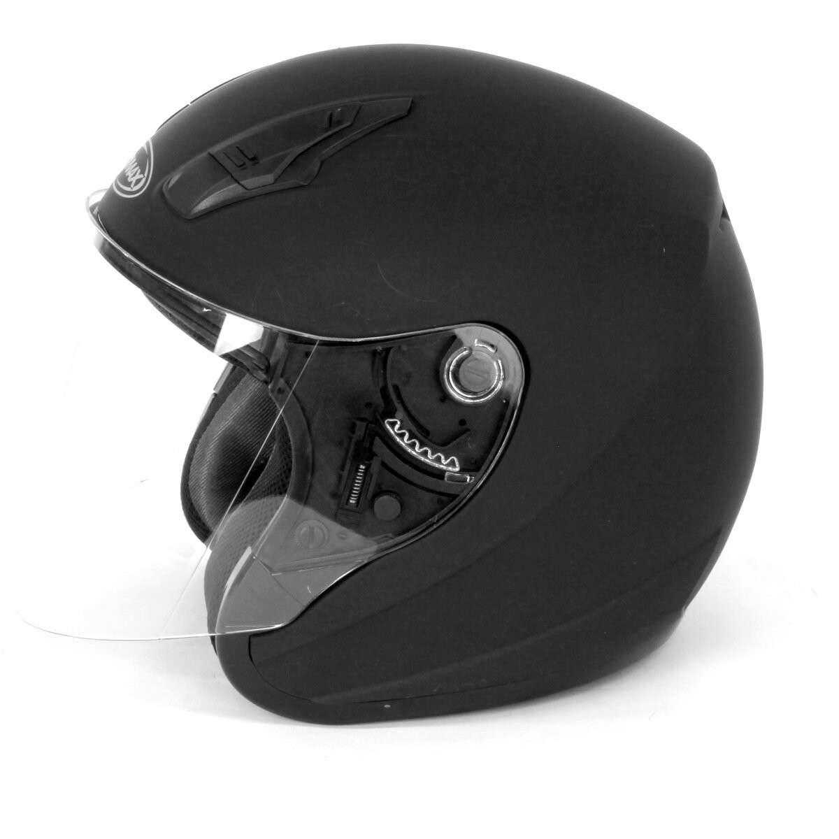 GMax Matte Black OF17 Open Face Helmet ( Size M / Medium ) G317075N