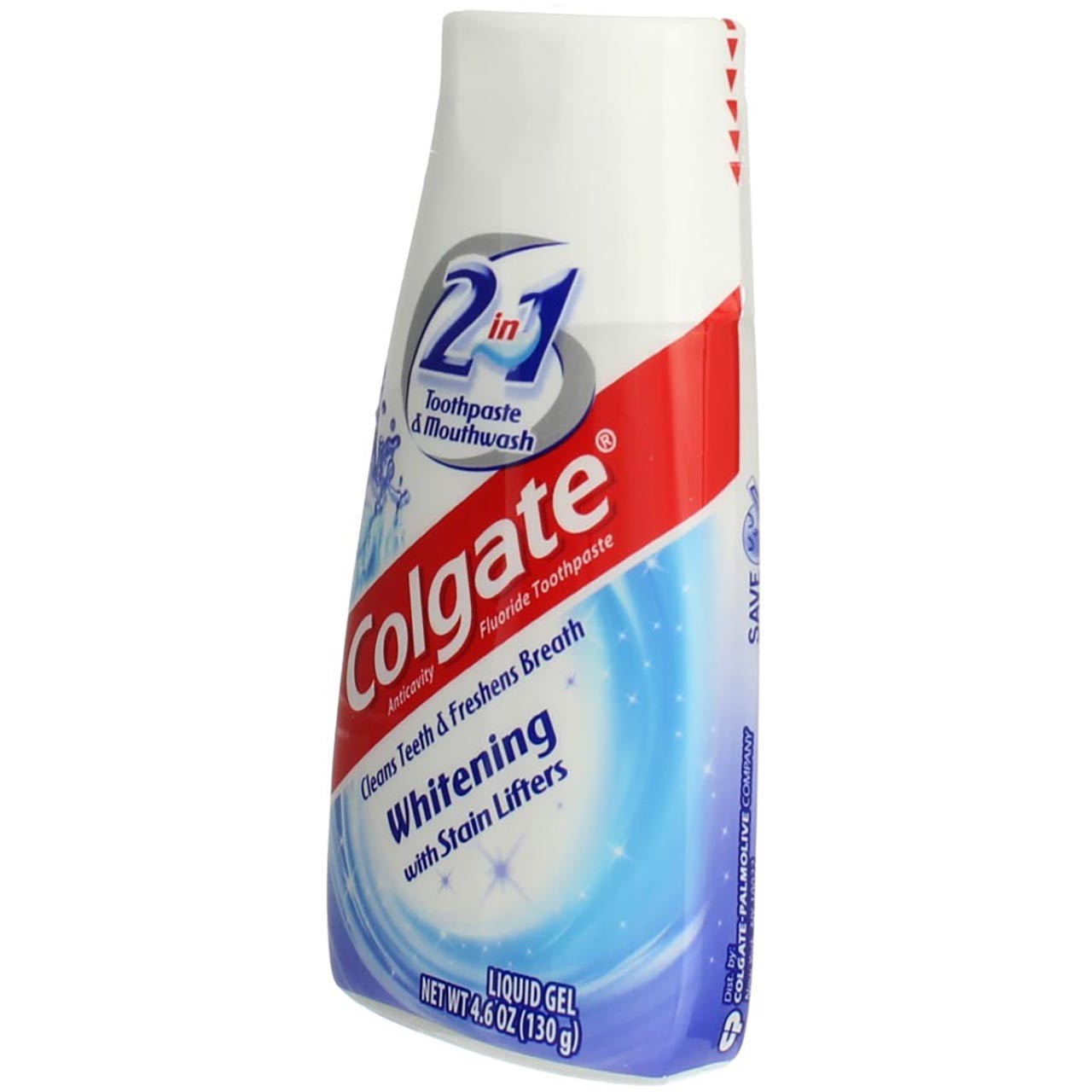 3 Pack Colgate 2-in-1 Whitening Toothpaste, 4.6 oz