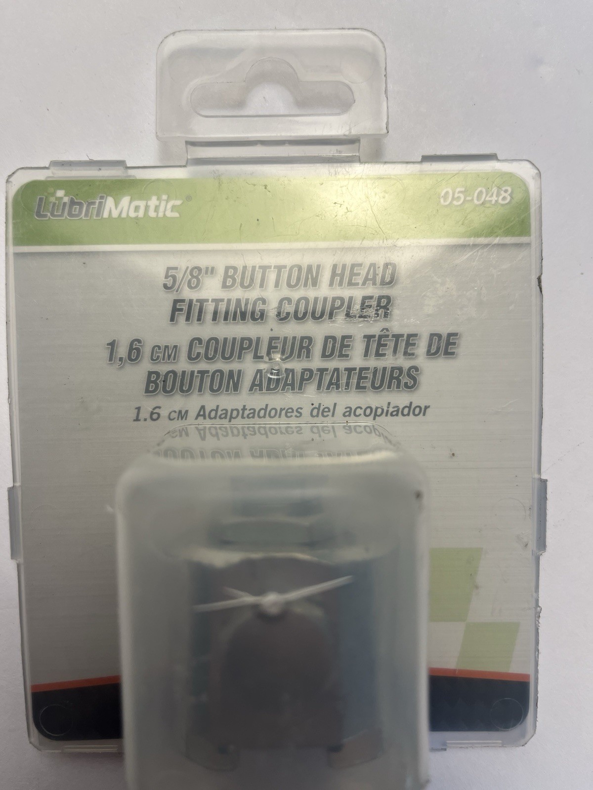 LubriMatic 05-048 5/8" Button Head Grease Gun Coupler