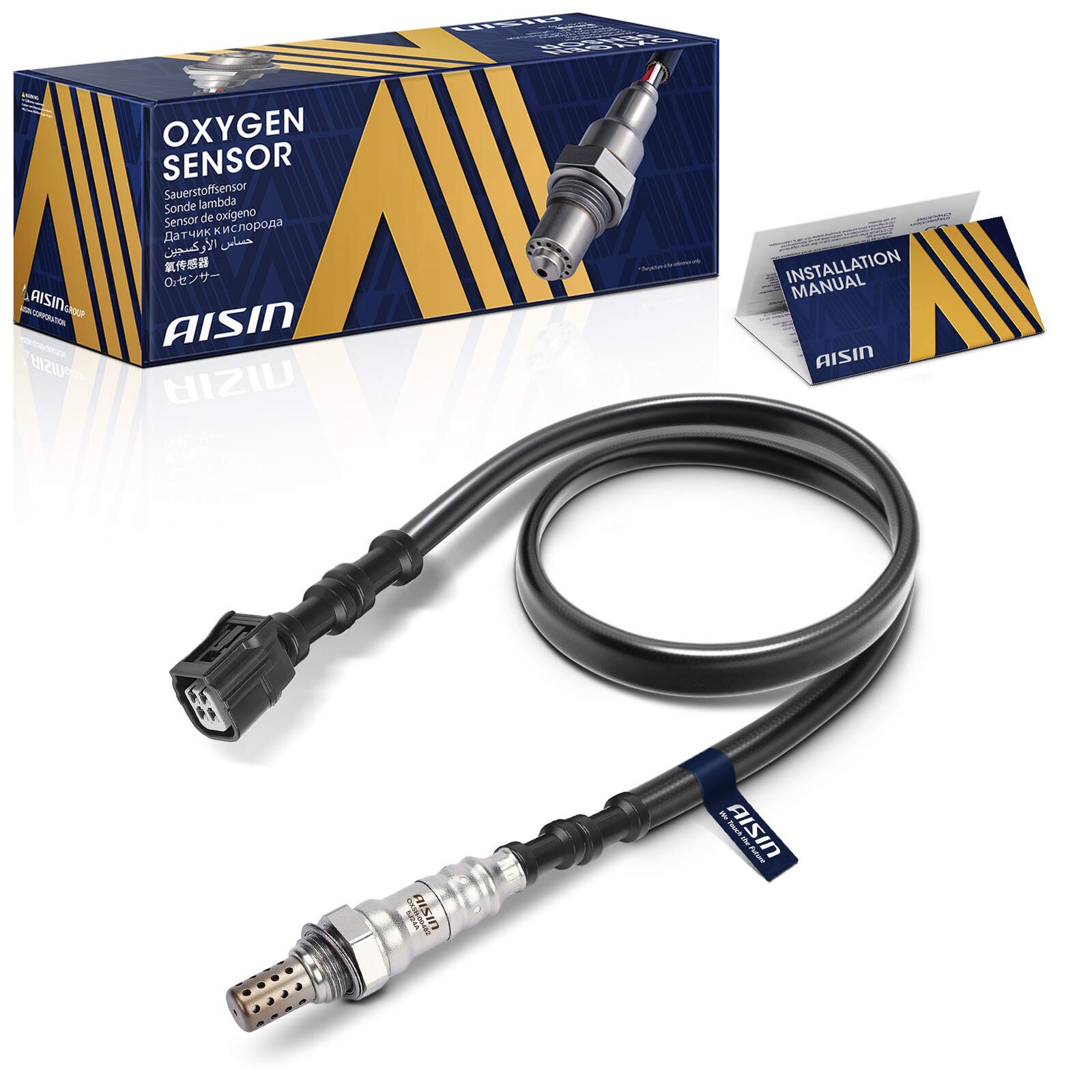 AISIN Downstream Oxygen (O2) Sensor for Honda Fit Insight 2009-2020 L4 1.3L 1.5L