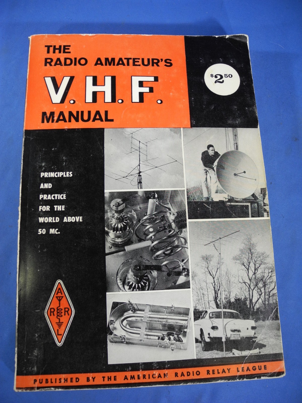 The Radio Amateur's VHF Manual 1968 American Radio Relay League  Book
