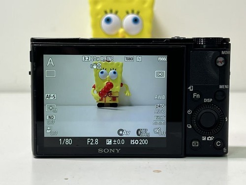 Sony RX100M4 IV 1” Stacked CMOS 960fps Slow Camera (The flash does not work.）