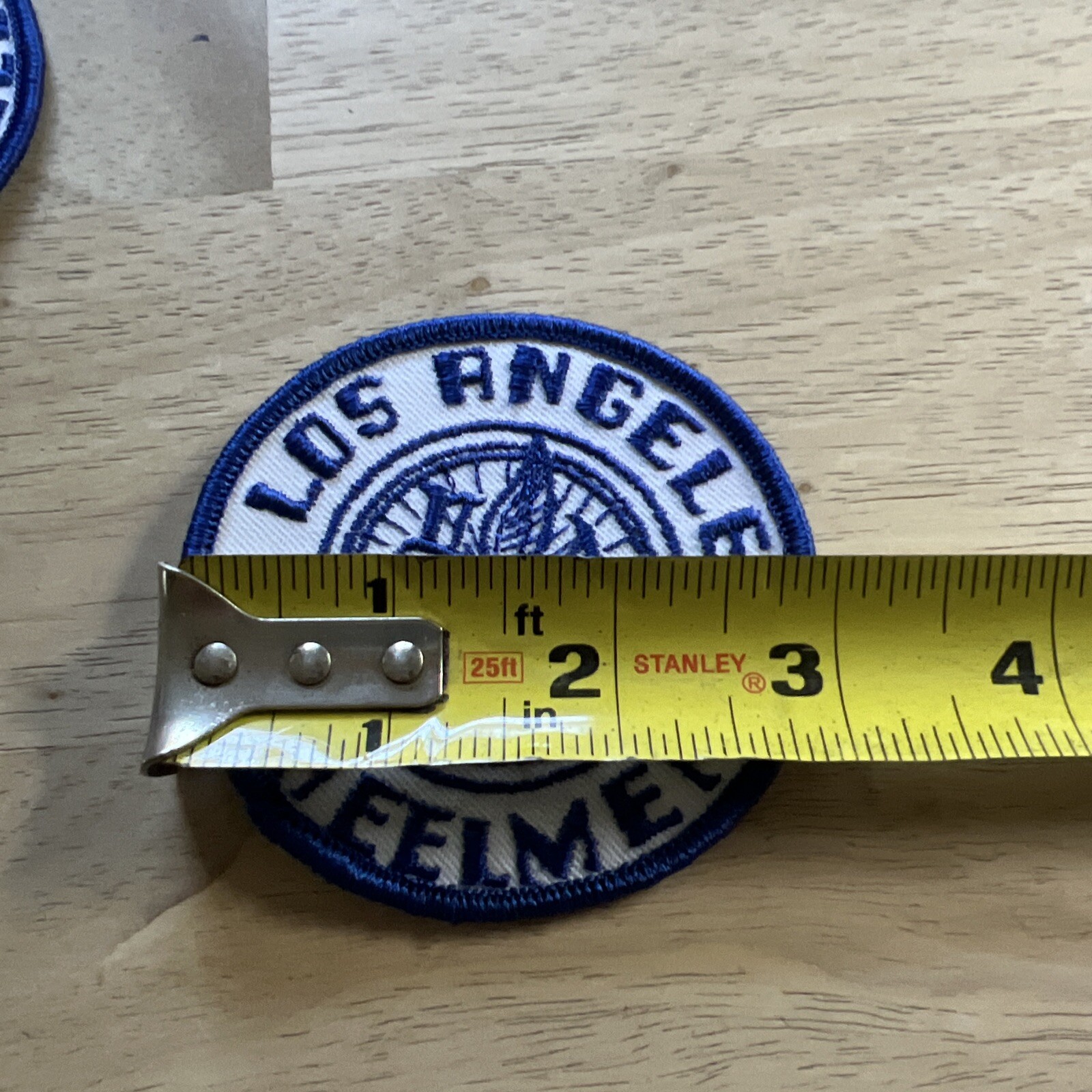 LOS ANGELES WHEELMEN CYCLING EMBROIDERED PATCH