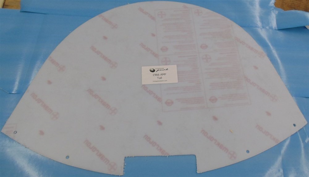 1966 AMF Ski-Daddler Vintage Snowmobile Windshield Clear Tall