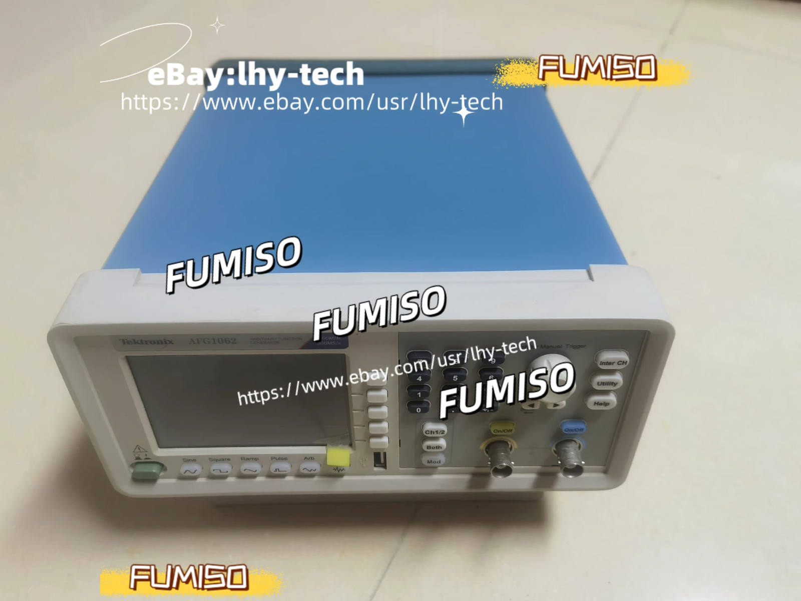 1PCS Used Tektronix AFG1062 Arbitrary Waveform Function Signal Generator&lhy