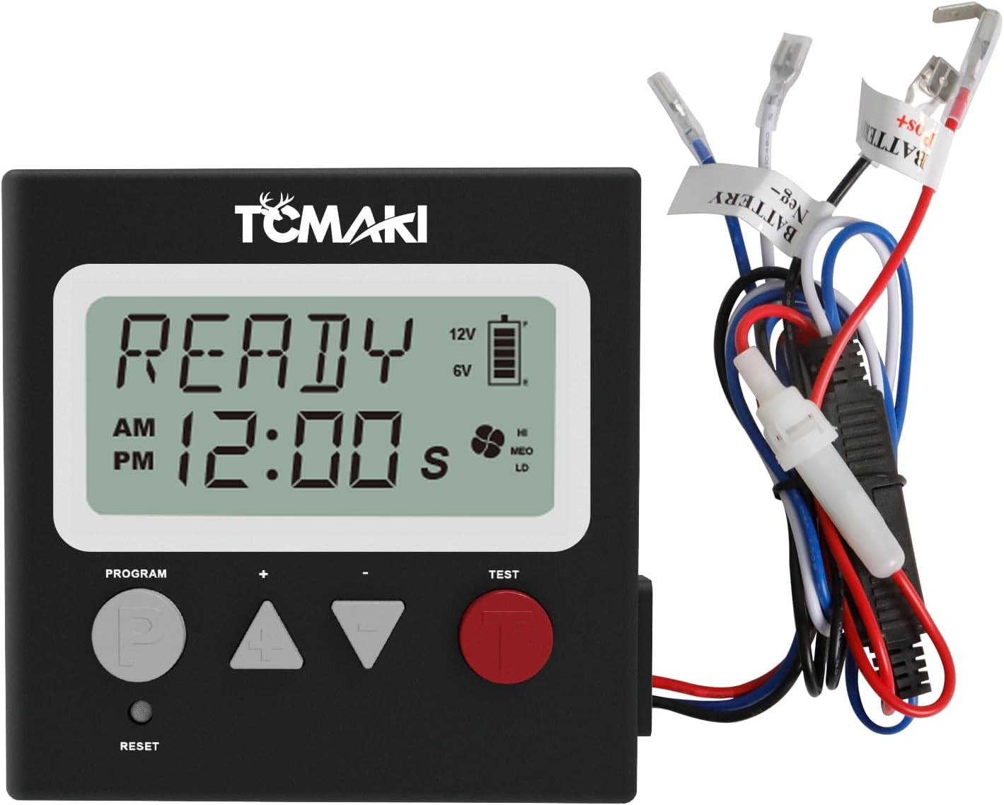 Game Feeder Digital Timer, Deer Feeder Timer, 6V/12V Kit for Goat Feeding, 8 Fee
