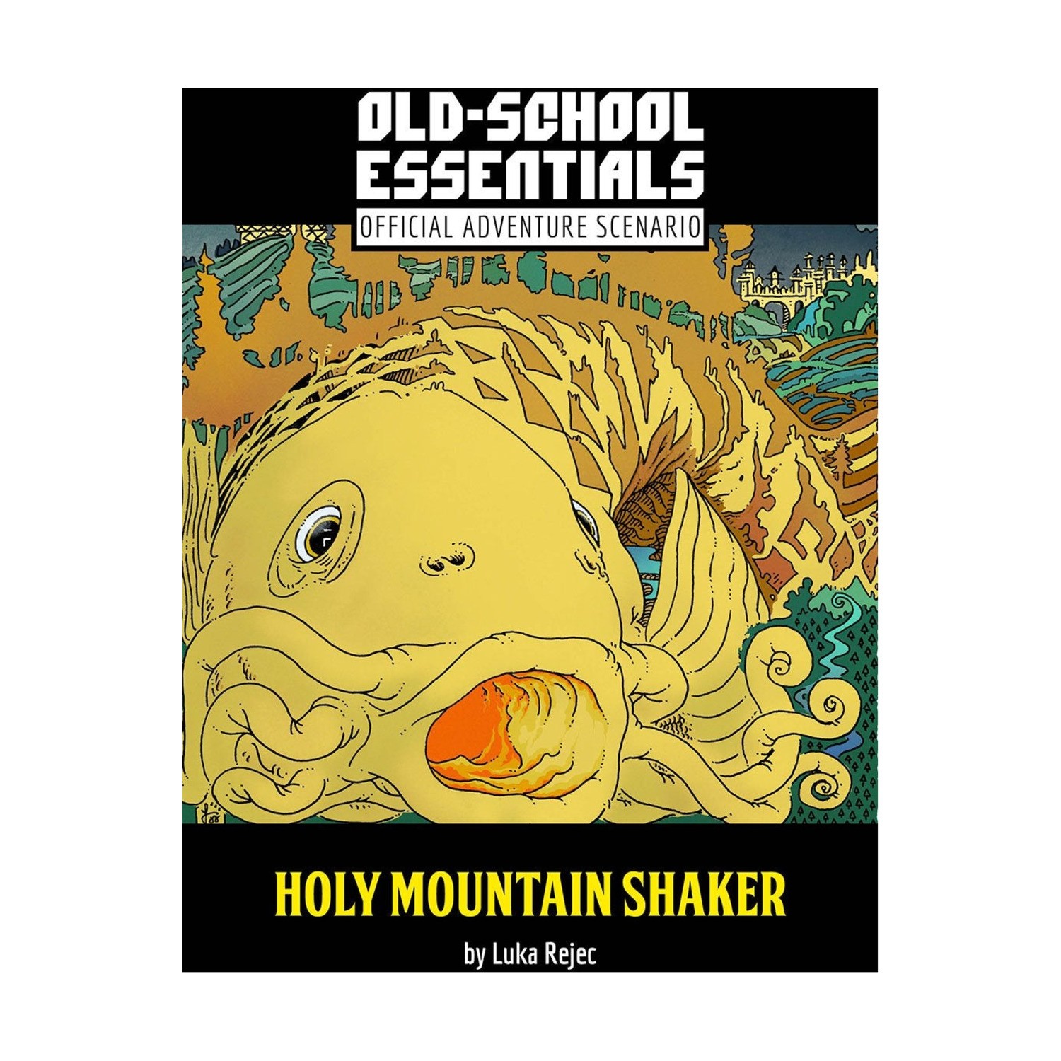 Necrotic Gnome Fantasy RPG Holy Mountain Shaker VG+/NM