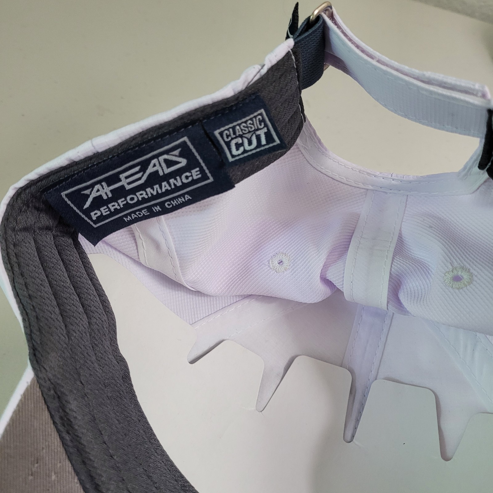 NWT 2 Ahead Performance Adjustable Classic Fit Bentwater (TX) Golf Caps UPF 50+