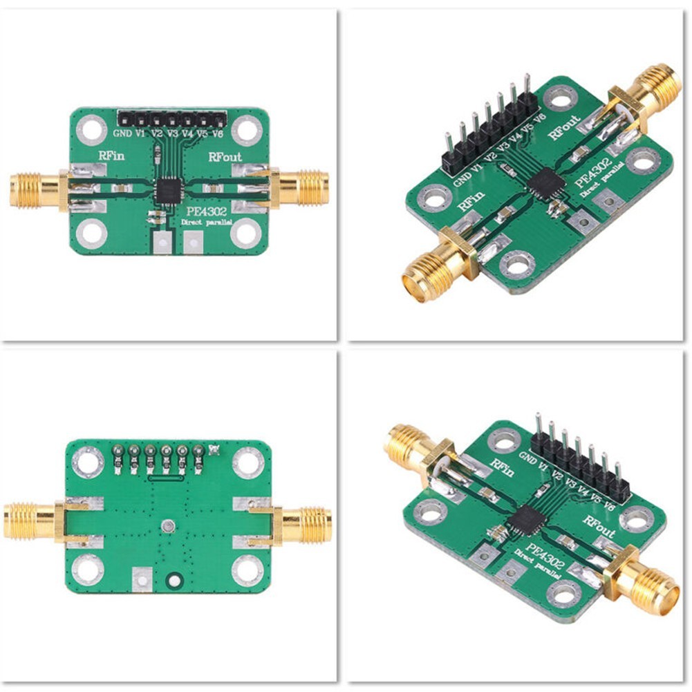 Programmable Gain Attenuator PE4302 Module Bandwidth from 1MHz to 4GHz