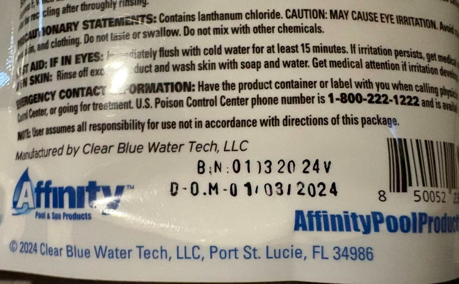 Affinity No Phos Quick Tabs, 2 packs of 4 Tabs Each: