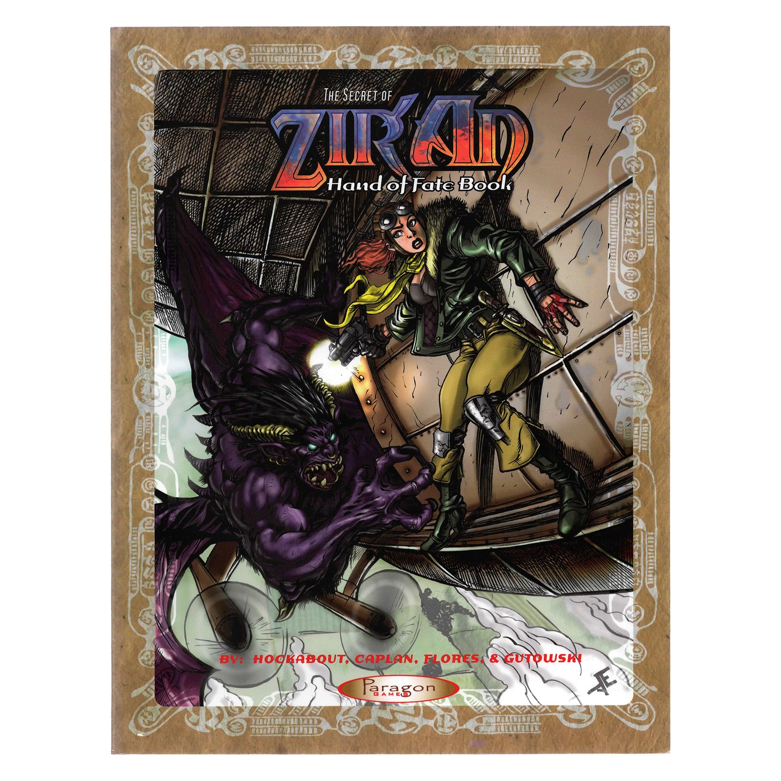 The Secret of Zir'an: Hand of Fate Book - Paragon Games RPG DND D&D Pre-owned
