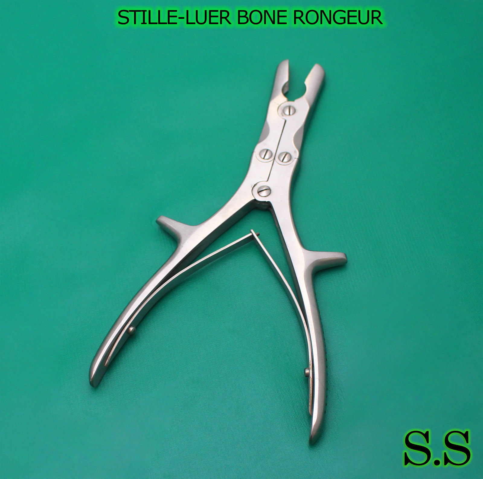 Stille-Luer Bone Rongeur 8.75" Straight Double Action