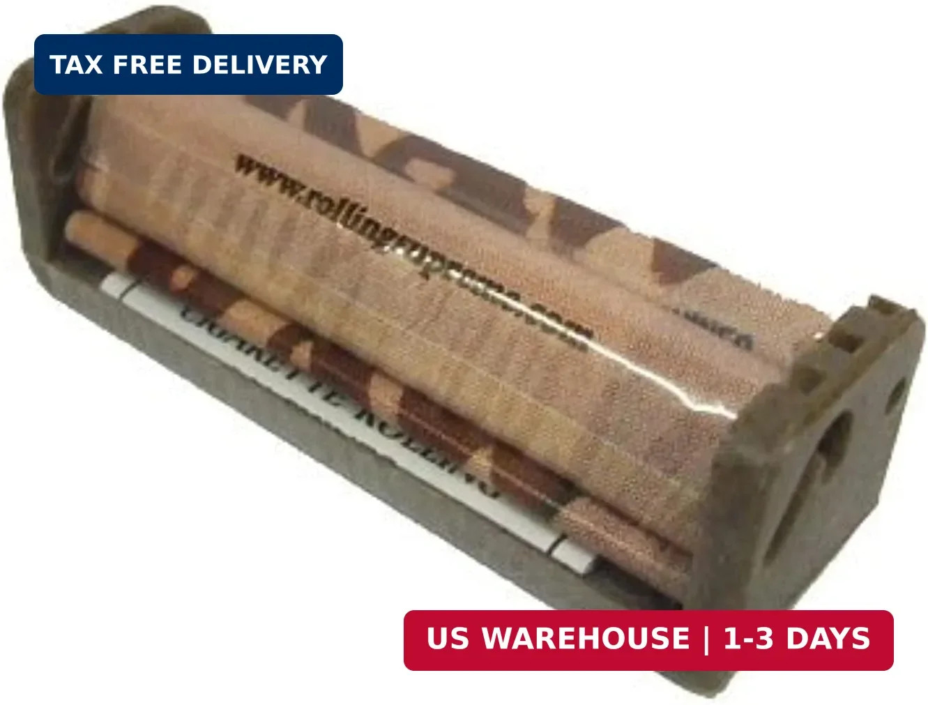 RAW 79 mm 1 1/4 Hemp Plastic Cigarette Rolling Machine