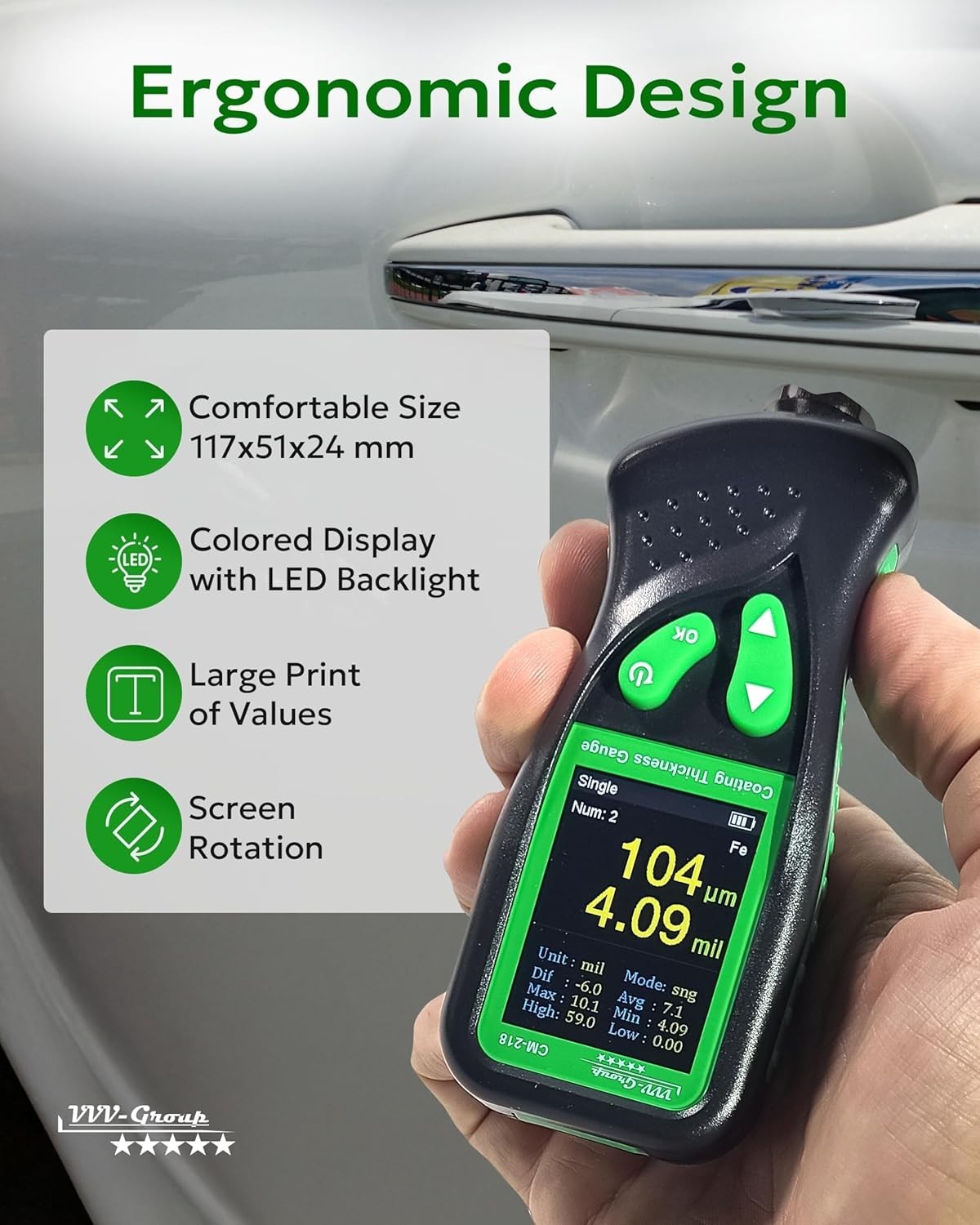 High-Precision Thickness Meter for Corrosion Protection and Quality Control